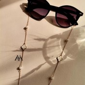 تصویر بند عینک ونکلیف سفید و مشکی 