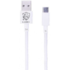 تصویر کابل شارژ اورجینال تایپ سی برند گرین لاین پلاس مدل GNP 920 Green lion+ type C charge cable