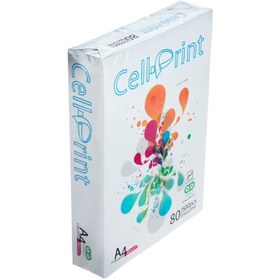 تصویر کاغذ Cellprint 80g A4 بسته ۵۰۰ عددی ا Cellprint A4 Paper Pack of 500 Cellprint A4 Paper Pack of 500