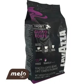 تصویر دانه قهوه لاوازا گوستو فورته پاکت 1 کیلوگرم Lavazza Gusto Forte Expert 1 kg