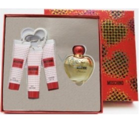 تصویر gift set MOSCHINO glamour 50 ml eau de parfum -SHIMMERING BODY GEL 50ML-LOTION BODY 30ML-SHOWER GEL 30ML women-عطر ادکلن ست کادویی موسشینو(موسکینو)(موسچینو) گلامور ۵۰میل ادوپرفیوم- ژل بدن اکلیلی ۳۰میل-لوسین معطر بدن ۳۰ میل-شامپو سر و بدن ۳۰ میل-زنانه 