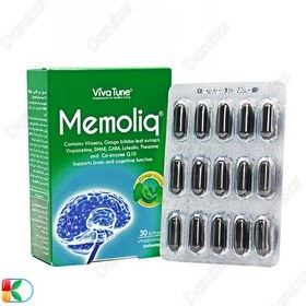 تصویر سافت ژل ممولیک ویواتیون 30 عددی MEMOLIQ Cap