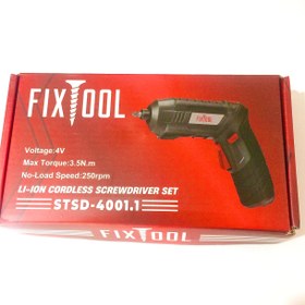 تصویر پیچگوشتی شارژی تاشو ۳/۶ fixtool 