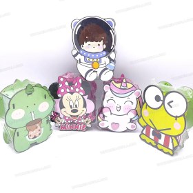 تصویر قلک چوبی فانتزی طرح قورباغه 