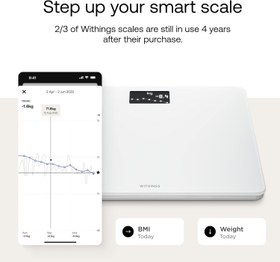 تصویر ترازوی تشخیصی و هوشمند Withings BMI Wi-Fi Scale 