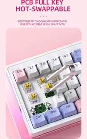 تصویر کیبورد ZIFRIENDمدل ZA63 