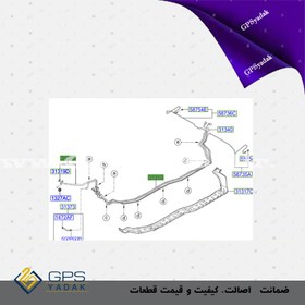 تصویر شلنگ بنزین کیا سراتو TD اصلی 