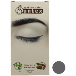 تصویر کیت رنگ ابرو سانتکس حجم 30 میلی لیتر رنگ بلوند دودی روشن 