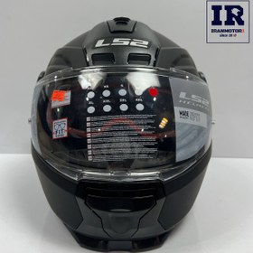 تصویر کلاه کاسکت فک متحرک LS2 مدل FF345 مشکی مات 