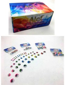 تصویر چشم عروسک رنگی – کد ۳۲۹۶ 