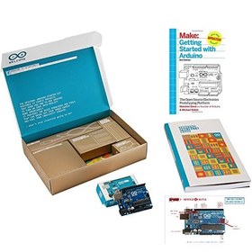 تصویر بسته نرم افزاری رسمی Arduino Starter Kit Deluxe with Make: شروع با Arduino: Platform Prototyping Electronic Source Source Open 3rd Book Edition 