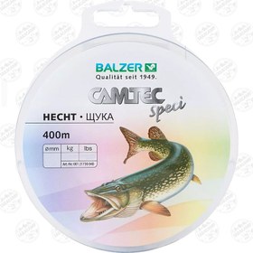 تصویر نخ ماهیگیری کامتک بالزر سایز ۰.۳۵، ۴۰۰ متر BALZER CAMTEC Speci HECHT 