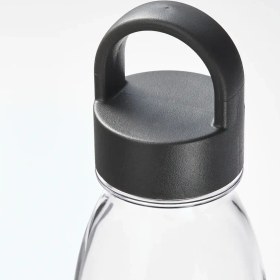 تصویر بطری آب ایکیا نیم لیتری رنگ خاکستری تیره 365+ IKEA ا IKEA 365+ Water bottle dark grey 0.5 l IKEA 365+ Water bottle dark grey 0.5 l