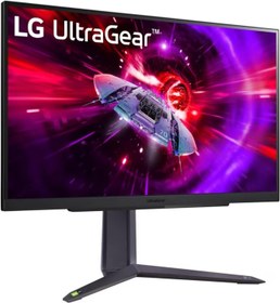 تصویر مانیتور گیمینگ ال جی UltraGear 27GR75Q-B سایز 27 اینچ LG UltraGear 27GR75Q-B Gaming 27 Inch Monitor