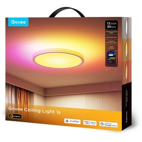 تصویر چراغ سقفی هوشمند 30 سانتی گووی Govee Smart Ceiling Light 1S H80A1 Govee 30CM RGBICWW Smart Ceiling Light 1S H80A1