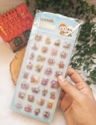 تصویر استیکر سه بعدی برجسته فانتزی 