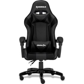 تصویر صندلی گیمینگ RAIDMAX DRAKON DK602BK Gaming Chair RAIDMAX DRAKON DK602BK