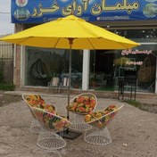 تصویر چتر پایه وسط عرض 2.5 