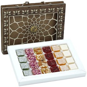 تصویر مسقطی چوبی کادویی ترنج لارستان- 435 گرم 