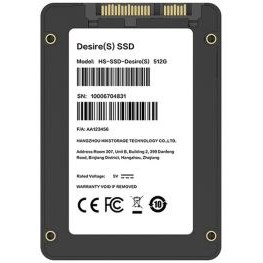 تصویر اس اس دی اینترنال هایک ویژن مدل HIKVISION Desire ظرفیت 512 گیگابایت HIKVISION Desire SATA 3 512GB internal SSD