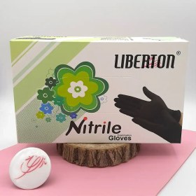 تصویر دستکش نیتریل nitrile gloves liberton