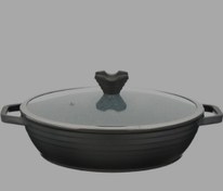 تصویر تابه گرانیت دو دسته مدل کلاسیک خطی درب دار عروس 