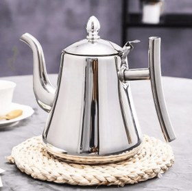 تصویر قوری عربی 2 لیتر استیل 