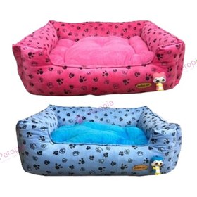 تصویر جای خواب مستطیل طرح پنجه ا Rectangle Soft Bed Rectangle Soft Bed