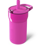 تصویر ماگ کودک برند برمیت با ظرفیت ۱۲ اونس و طراحی ضد نشت با دسته و نی سیلیکونی نرم برند brÃ¼mate BrMate Leap 12oz 100 Leakproof Kids Tumbler with Handle and Silicone Soft Straw Durable Drop Resistant Silicone Sleeve Made of I