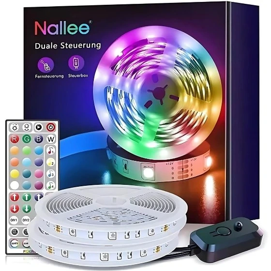 خرید و قیمت ریسه نواری اسمارت NALLEE RGB LED رول 15 متری | ترب