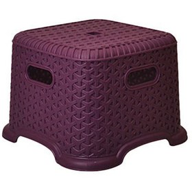 تصویر صندلی حمام مدل Wicker-SML - کرم روشن 