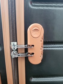 تصویر چمدان دلسی ABS سایز استاندارد بژ 