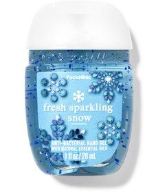 تصویر ژل دست Bath & Body Works مدل Fresh Sparkling Snow 