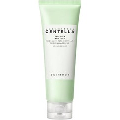 تصویر فوم ژل شستشوی روشن‌کننده و تسکین‌دهنده سنتلا ماداگاسکار Skin1004 Madagascar Centella Tea-Trica BHA Foam