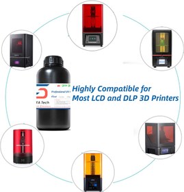 تصویر رزین رنگ آبی 1000 گرمی Siraya Tech 3D Printer Resin - ارسال 20 روز کاری 