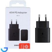 تصویر شارژر دیواری سامسونگ مدل EP-T4510 ظرفیت ۴۵ وات دو پین 