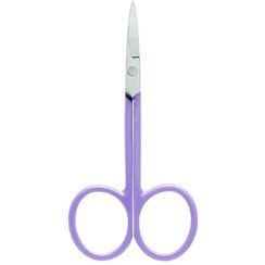 تصویر قیچی ابرو و گوشه گیر ناخن روکش ساتن یاسی 1050H تیتانیا قیچی-ابرو-و-ناخن-با-روکش-ساتن-یاسی-ضد-زن