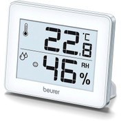 تصویر دما سنج و رطوبت سنج مدل HM16 بیورر Beurer Model HM16 Thermometer And Hygrometer