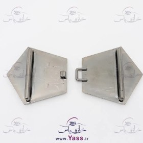 تصویر سگک جفتی الماسی دودی 