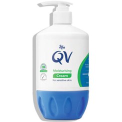 تصویر کرم مرطوب کننده و آبرسان کیو وی QV Cream Moisturiser 