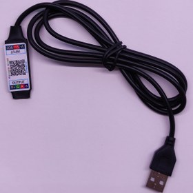 تصویر کنترلر RGB USB پنج ولتی بلوتوث CONTROLLER RGB USB