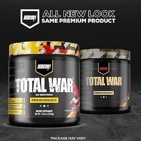 تصویر پمپ توتال وار ردکان وان 420 گرمی اورجینال REDCON1 Total War Pre Workout 420g