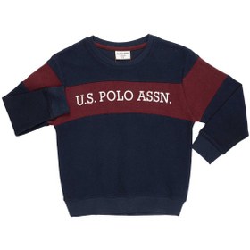 تصویر سویشرت پسرانه یو اس پولو کیدز US Polo Kids کد 4113B2 