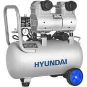 تصویر کمپرسور باد 50لیتری سایلنت هیوندای مدل HP-1050A 