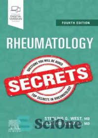 تصویر دانلود کتاب Rheumatology Secrets - اسرار روماتولوژی 