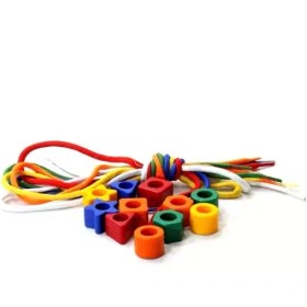 تصویر بازی آموزشی بندینو مدل نخ و مهره 