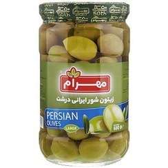 تصویر زيتون شور ايراني 680 گرمي مهرام 