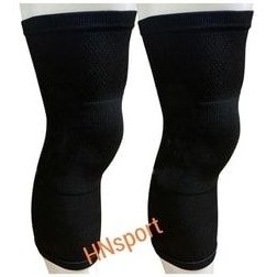 تصویر زانو بند والیبال مشکی مردانه و زنانه بسکتبال دوتایی اورجینال HNsport 