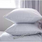 تصویر بالش هتلی مدرن با روکش پارچه ۱۰۰ درصد نخ پنبه 