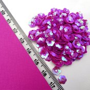 تصویر پولک شکوفه ارغوانی کد 1 